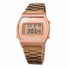 Casio Men’s Rose Gold Steel Digital Flash Alert Watch B640WC-5A New from Japan