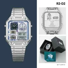 Record Label Thermo sensor Star Wars Special R2-D2 Watch Silver R2D2