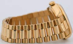 VINTAGE 1982 Rolex Day-Date President SILVER 36mm 18K Yellow Gold 18038 Watch