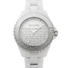CHANEL J12 Wanted de Chanel 33MM H7419 White lacquer WATCH 695625