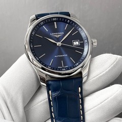 Longines Master Collection Auto 40mm Blue Dial Leather Men’s Watch L2.793.4.92.0
