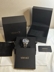 Versace 29 Jewels Automatic Mens Watch Exhibition Back HELLENYIUM BNIB rrp £1150