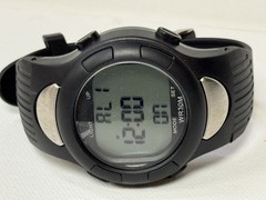 Medline Digital Wristwatch with a Buckle Band and Water Resistance