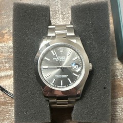 Rolex Datejust Gray Dial Stainless Steel replica