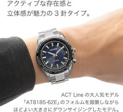 CITIZEN ATTESA ACT Line CB0287-68L Titanium Eco-Drive Radio Solar Watch 40.6mm