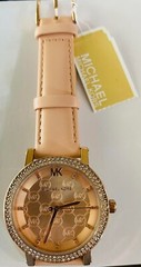 Brand NEW MICHAEL KORS ROSE GOLD PINK CRYSTALS WOMEN’S MK2987 WATCH