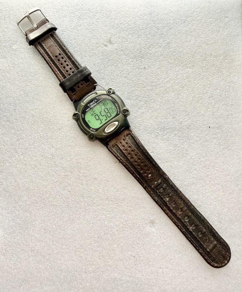 Working Timex Expedition 866 Indiglo Digital Men’s Watch