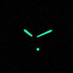 SEIKO ALBA Military Field Watch AQPK403 2020 Black Dial Luminous Green Japan