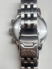 CX Swiss Military Airforce I Orange Dial Sapphire Men’s Chronograph Watch 41mm