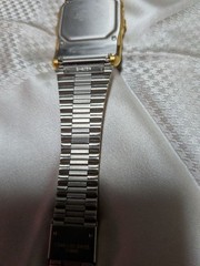 CASIO DATA BANK Gold Digital Watch (Model DBC-610)