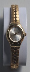 Carriage by Timex C6A251 Gold Tone Quartz Women’s Watch, 6 1/4″, New Battery