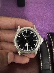 Sinn 556 I on strap, German watch men automatic