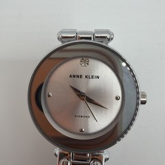 Anne Klein Off White-Tone and Grey Dial Ladies Watch AK-1981 Y121F