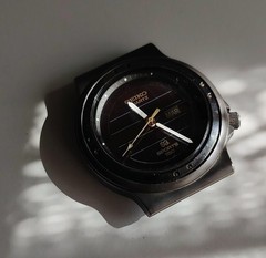SEIKO VINTAGE 80s Analog Solar Cells SPORTS 150 8S23-6010 RARE