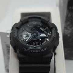 Casio G-SHOCK GA110-1B Black Resin Analog-Digital Quartz Watch 200m w/ Box