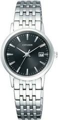 Unused CITIZEN Citizen Collection Eco-Drive EW1580-50G Black WoMen Watch in Box