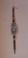 Womens Elegant “Figaro Couture” Casual/Formal Watch with Rhinestone Accents