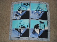 Hamilton Watch Co. ” Large 25 x 25 Colorful Silk Scarf” True Rarity !!! L@@K