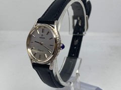 RADO Elegant Watch SV925 Vintage Lady Mechanical Wristwatch Silver Dial