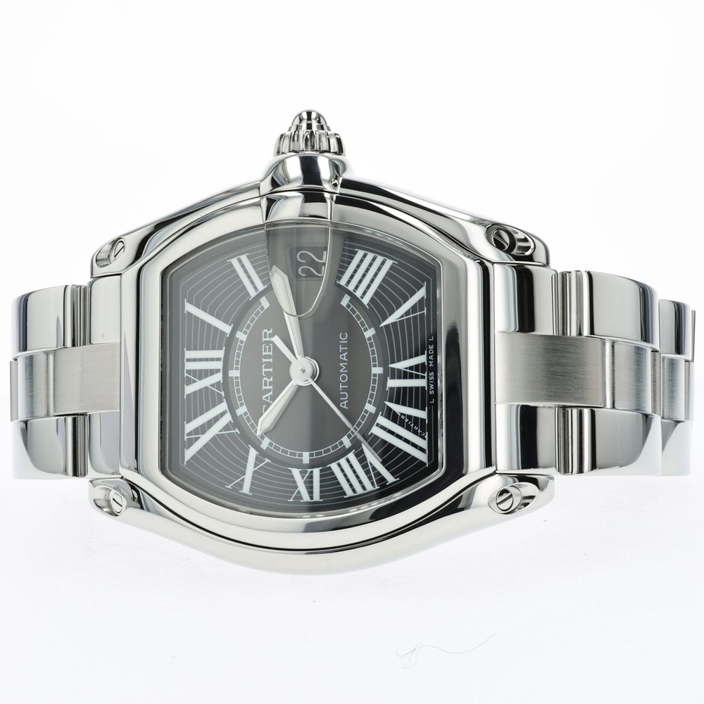Cartier Roadster Black Dial Automatic Stainless Steel W62041V3 2510