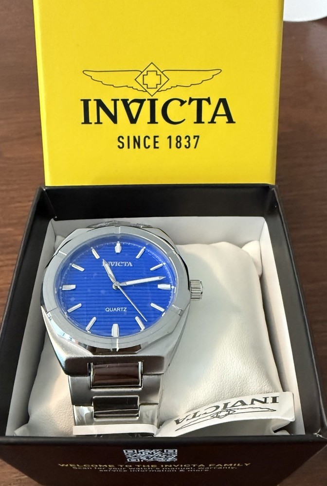 Invicta Men’s Watch Celestial, Stainless Steel Blue Dial 45mm Brand New W/Box