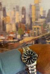 PANZERA Longreach L43G Automatic GMT – Brand New • Unworn • Never Sized BLACK