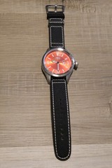 Invicta Aviator Mens Watch 19418 Flame Fusion Red Dial + Dive Box Untested