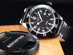 Tresod Men Ocean Master Swiss Made SW200 Automatic Black DLC Ceramic Bezel Watch