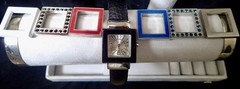 Milano Women’s Fashion Watch w/ (7) Interchangeable Magnetic Accent Faces
