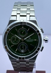 Refurbished Maurice Lacroix Aikon Chrono Quartz Green Dial Sub-Sec/Date Watch