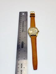 Citizen Automatic Day Date 1977 [N.MINT] 35mm Gold Tone Vtg Unisex Watch Runs