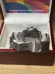 Men’s RARE LIDO Florida Keys Time Watch Digital/Analog Titanium Case & Bracelet