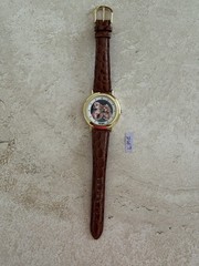Brittania Cocker Spaniel Puppies Vintage Watch Working Take A Look!
