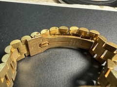 Rolex Day-Date 18038 18K Yellow Gold President Bracelet – Diamond Champagne Dial
