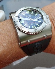 Azimuth Xtreme-1 Deep Diver Auto Titanium 2000m Anti Magnetic 019-11 DD Watch