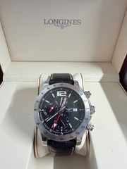 Longines Admiral Automatic Chronograph GMT Men’s Watch – FULL SET Box & Papers