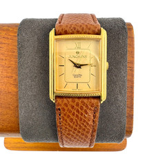 junghans grandprix 19mm Women Quartz Watch New Battery working EWJG-11015L f3277