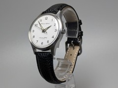 [New crystal] 1973 White Dial CITIZEN Homer second setting Rail watch #174
