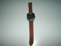 Carlos Santana Signature “Santana” Quartz Watch Stainless Steel Black NEW
