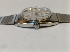 HMT KOHINOOR 17J WINDING SILVER DIAL 0231 INDIA MEN’S WORKING CONDITION