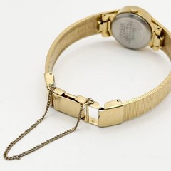 SEIKO 5420-0110 Quartz Gold Dial Ladies Watch 20mm 14.5cm