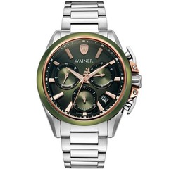 Wainer Trio Swiss Made WA.16100-A Chronograph Men’s Wristwatch