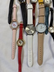 Lot of 52 Women’s Watches Parts Repair As-Is Quartz Mixed Brands Strap Lot
