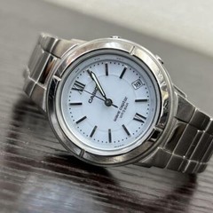 Casio Wave Ceptor LWQ-130TDJ-7A1JF Radio Solar Analog Ladies Watch in Operation