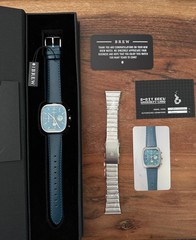 Brew 8-Bit V2 Limited Edition – With Extra Retrograph Vintage Style Bracelet