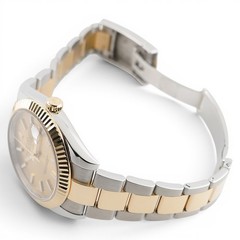 Rolex Datejust 41 – 126333 Fluted Bezel Two Tone Yellow Gold Champagne Full Set