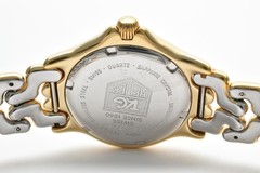[NEAR MINT] Vintage TAG Heuer S/el S04.713M Date Cream Roman Qz Men Watch Japan
