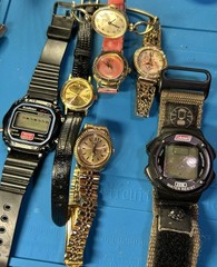 Vintage Watch Lot- Men’s-Women’s mix- Parts or repair- Watchmaker Estate Lot!