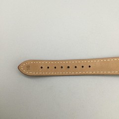 Vintage Wittnauer Genève Mens Watch 32mm 1960’s Brown Leather Band Automatic
