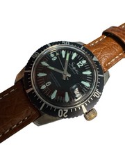 Vintage Sheffield Allsport Diver 36mm Date Swiss Mens Wrist Watch Mechanical
